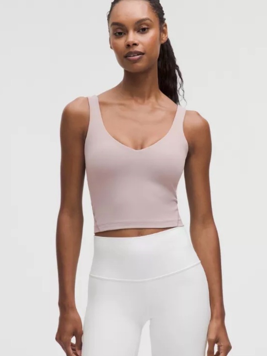 lululemon athletica Tops - Lululemon Align pink tank (size 4)